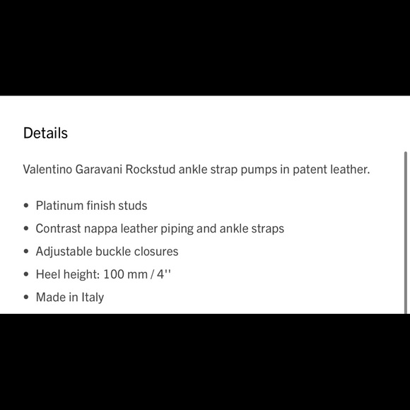 Valentino Patent Rockstud Caged Pumps 100 MM, Poudre - Picture 15 of 15